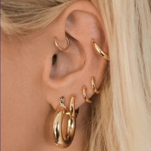 Luv Aj Baby Amalfi Tube Hoops - Picture 8 of 9